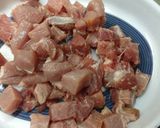 Foto del paso 3 de la receta: Arroz con cerdo y vegetales al wok