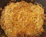Foto del paso 7 de la receta Spaghettis boloñesa con toque pimentón