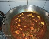 A picture of step 21 of Matar Paneer.