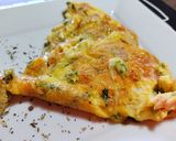 Foto del paso 4 de la receta: Omelette jamón queso cilantro 🥚🧀💚