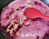 A picture of step 2 of Beetroot Kalakand.