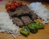A picture of step 12 of Iranian pan kebab (kebab tabei کباب تابه ای).