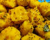 इंस्टेंट बेसन ढोकला(instant besan dhokla recipe in Hindi) रेसिपी चरण 4 फोटो