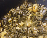 A picture of step 3 of Golden Beets with Grape Leaves.