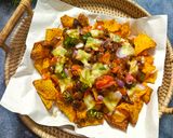 Foto langkah ke 5 dari resep Nachos Rendang Ayam.