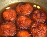 A picture of step 8 of Chhana'r Jilapi or Chhena (Paneer) Jalebis.
