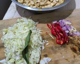 Foto langkah ke 1 dari resep Orek tempe campur kol.