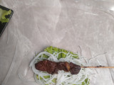Rice Paper Chicken Satay Roll