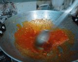 A picture of step 9 of Paneer Butter Masala.