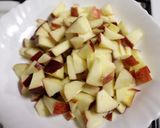 A picture of step 1 of #Ramadan Special - Apple Crumble with an Indian Flavour - Fusion Style.