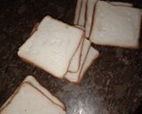 A picture of step 1 of Chicken bread rolls.