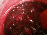Mermelada de fresas y moras