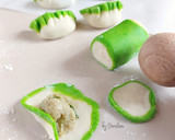 Foto langkah ke 6 dari resep Mini Japanese Gyoza versi frozen.