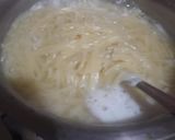 A picture of step 1 of Faloodah sweet spaghetti.