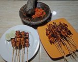 Foto langkah ke 5 dari resep Sate Tempe pedas.