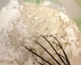 A picture of step 4 of Akara with beans powder.
