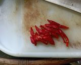 Foto langkah ke 5 dari resep Telur dadar pedas campur sayuran selada.