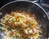 A picture of step 3 of Thoran Cabbage, Kerala Special side dish in lunch time,just like crunchy Salad,tasty and healthy.