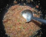 A picture of step 4 of Panchmail Dal.