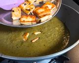 A picture of step 17 of Dhaba Style Palak Paneer.