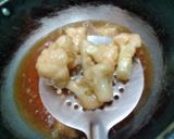 A picture of step 4 of Gobhi Manchurian.