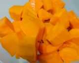 Foto langkah ke 2 dari resep Bolu Labu Kuning (Tanpa Mixer).