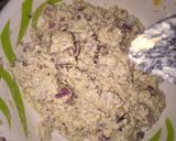 A picture of step 2 of Egusi soup.