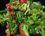 ব্রোকলি ক্যাপ্সিকাম কাজু কারি (Broccoli Capsicum Kaju Curry,Recipe in Bengali) রেসিপির ধাপ 4 ছবি
