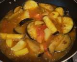 Aloo Baigan (Brinjal/egg plant with potatoes) recipe step 5 photo