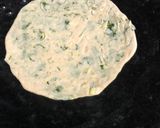 A picture of step 4 of Green Onion Paratha.