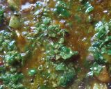 Foto langkah ke 6 dari resep Rendang Nasi Daun Jeruk.