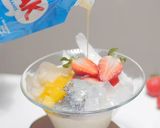 Foto langkah ke 4 dari resep Es Sirsak Manado - Strawberry Mangga Segar, Creamy, dan Enaak.