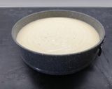 Cukormentes fehércsokis sajttorta, sörös meggyöntettel recept fázis 4 fotója