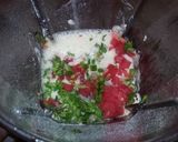 A picture of step 2 of Pizza Omelet.