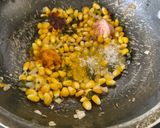 भुट्टा पोहा - कॉर्न पोहा - मॉनसून के लिए क्लासिक इंडियन नाश्ता रेसिपी चरण 3 फोटो