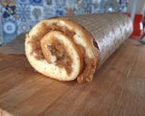 Almás piskótatekercs recept fázis 1 fotója