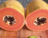 Foto langkah ke 1 dari resep Pepaya Jeruk Nipis.