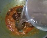 A picture of step 3 of Baigan Tomato Curry.