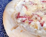 Une image de l'étape 4 de Pizza 🍕 crousti crème fraîche lardons fromage et poulet fumé.