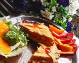A picture of step 8 of Carrot Peel Corn Cheese Sandwiches.