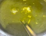 A picture of step 6 of Palak paneer.