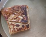 A picture of step 6 of Punjabi Masala atta kulcha.