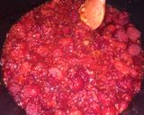 Málnakrémleves recept fázis 2 fotója