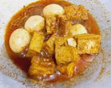 Foto langkah ke 3 dari resep Semur Tahu & Telor Pedas.