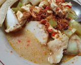 Foto langkah ke 8 dari resep Lontong sayur 🍲.