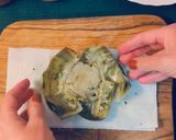 Foto del paso 9 de la receta: ¡Alcachofas en flor!
