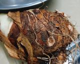 Hình bước làm 2 của món Tôm bó củi