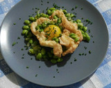 Foto del paso 13 de la receta: Huevo nube con edemame y berenjena