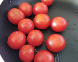 Foto del paso 1 de la receta: Burrata con 3 texturas de Tomate