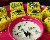 A picture of step 12 of Instant Dhokla.